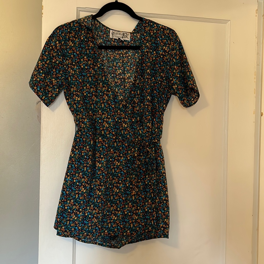 Samantha Pleet flowered romper
